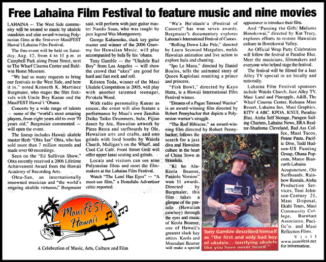 Lahaina News